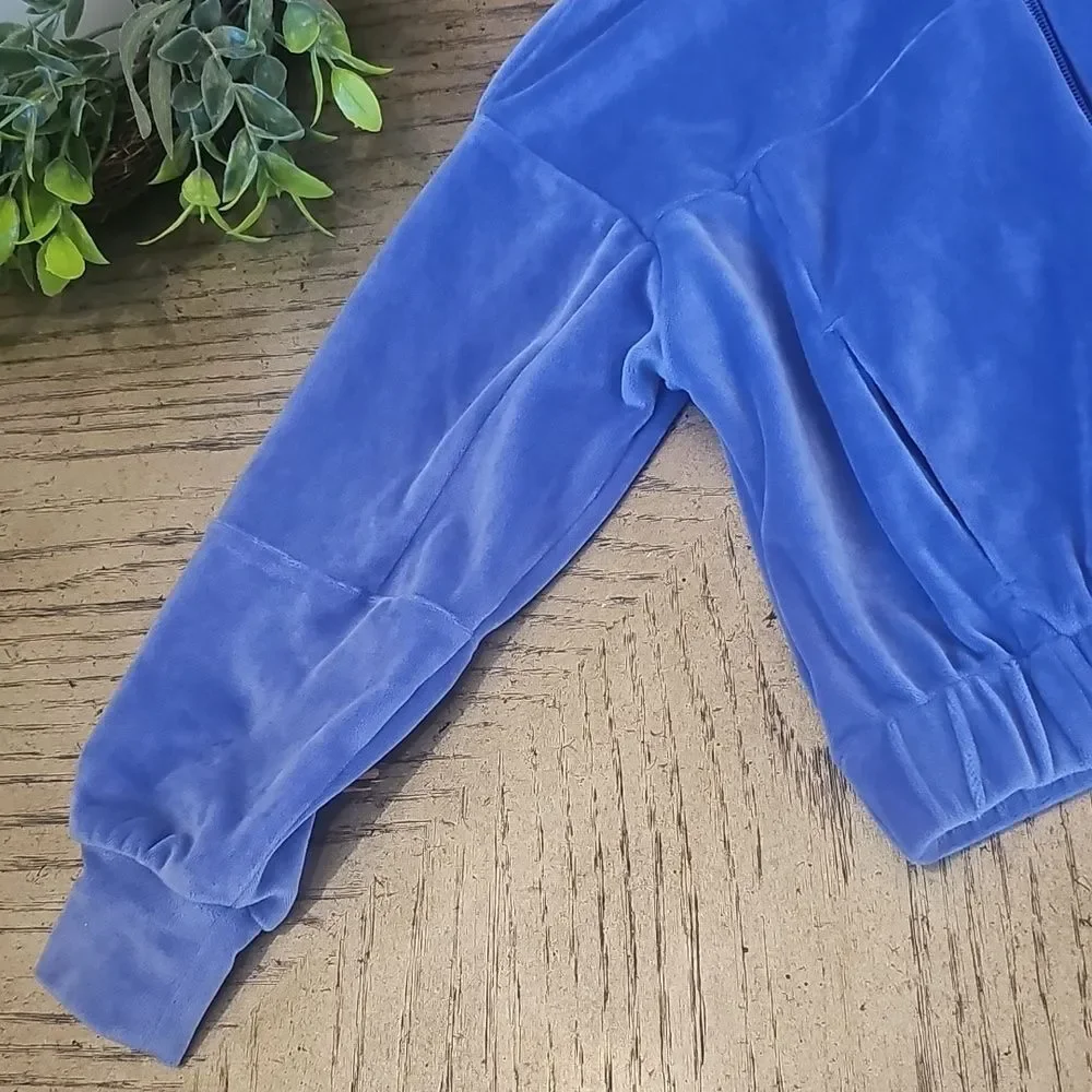 Yogalicious Purple Velour Jogging Set Size 5/6
